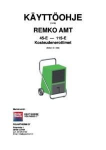 Remko AMT 45-E … 115-E FIN